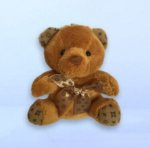 10cm Teddy Bear Plush Toy pendant keychain - Free Shipping to N.A.