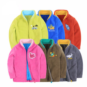 Autumn Winter Children Polar Fleese Bear Outerwear - Free Shipping to N.A.