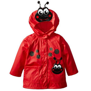 Children Outerwear Dinosaur Cartoon Rain Coat - Free Shipping to N.A.