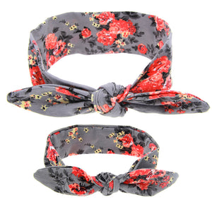 2Pcs/Set Mom and Me Boho Turban Headband, super cute!