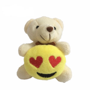 8cm Plush Teddy Bear Pendant Key Ring - Free Shipping