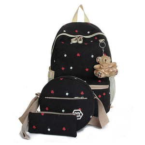 3 piece set 42cm Kids Backpack - Free Shipping to N.A.