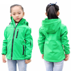 Kids Softshell Windbreaker Jacket additional colors -  Free Shipping to N.A.