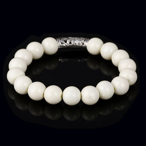 20cm Faux Pearl Charm Bracelet - Free Shipping to N.A.