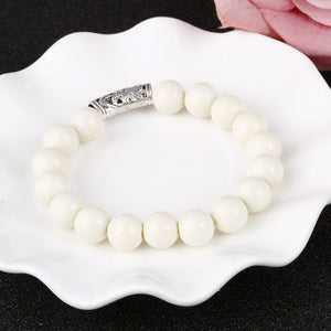 20cm Faux Pearl Charm Bracelet - Free Shipping to N.A.