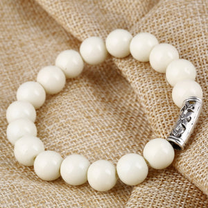 20cm Faux Pearl Charm Bracelet - Free Shipping to N.A.