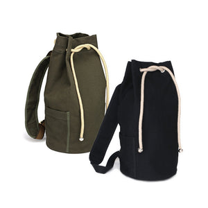 48cm Canvas bucket bag Backpacks with Drawstring backpack  - Free Shipping to N.A.