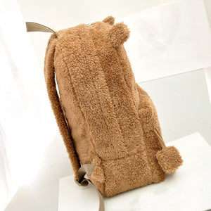 41cm Fuzzy Cat Ear Backpack - Free Shipping to N.A.