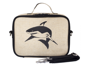 Black Shark Lunch Box - Raw Linen