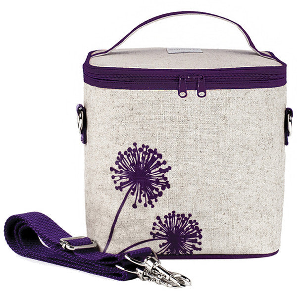 Purple Dandelion Large Cooler Bag