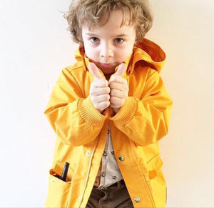 Spring/Autumn Toddler, Boy's & Girl's Windbreaker, Full-zip Wind Rain Jacket Hoody Water Resistant Outerwear - Free Shipping to N.A.