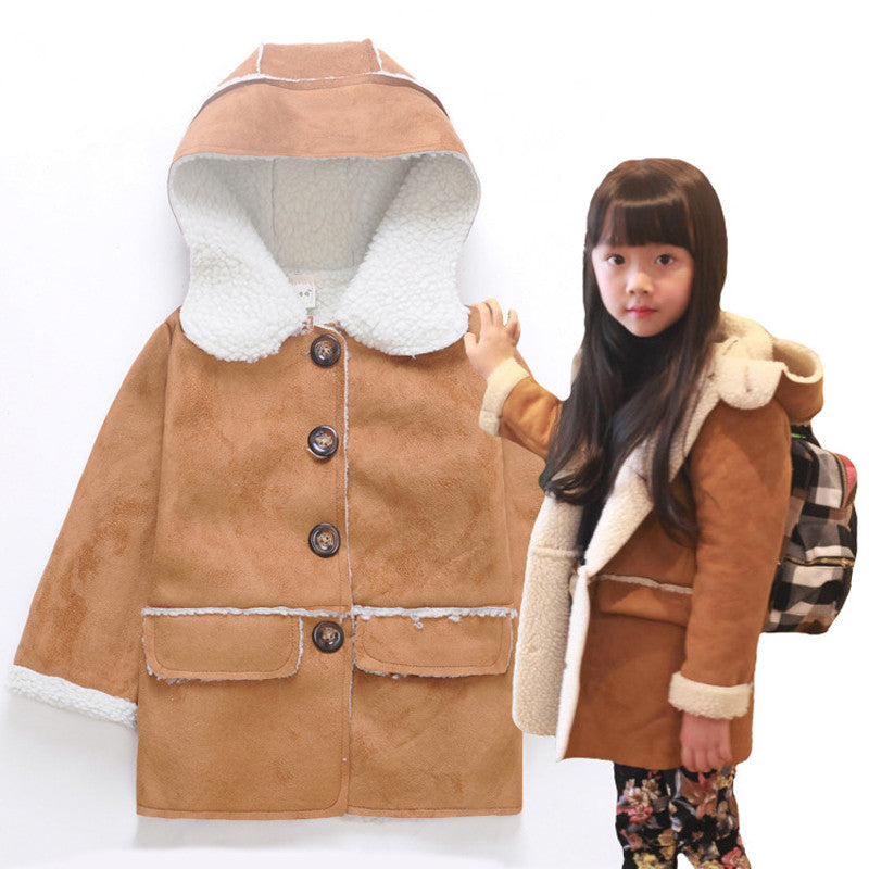 Winter Autumn Outerwear Wool Suede Jacket - Free Shipping to N.A.