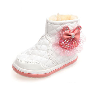 Winter Fashion girls snow boots comfy & warm - Free Shipping to N.A.