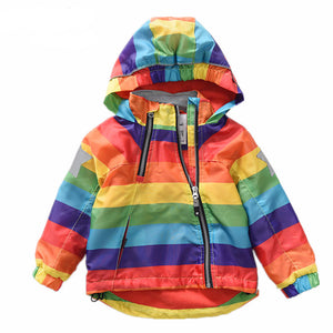 Kids Fleece Hooded Windbreaker Spring and Fall - Free Shipping N.A.