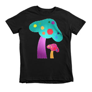 Puddle Season short sleeve kids t-shirt mozaic