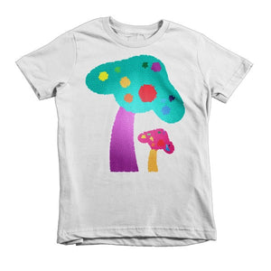 Puddle Season short sleeve kids t-shirt mozaic