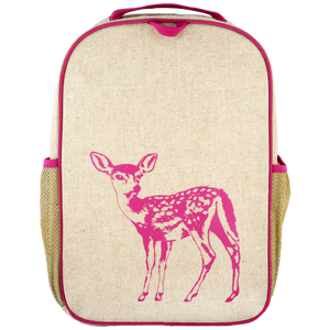 Pink Fawn Grade School Backpack