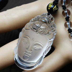 Crystal Buddha  Necklace & Pendant - Free Shipping Throughout North America - Please allow 15-30 days