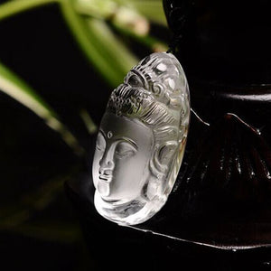 Crystal Buddha  Necklace & Pendant - Free Shipping Throughout North America - Please allow 15-30 days