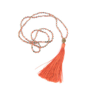 Buddha Necklace / Tassel Necklace - Free Shipping Throughout North America - Please allow 15-30 days