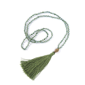 Buddha Necklace / Tassel Necklace - Free Shipping Throughout North America - Please allow 15-30 days