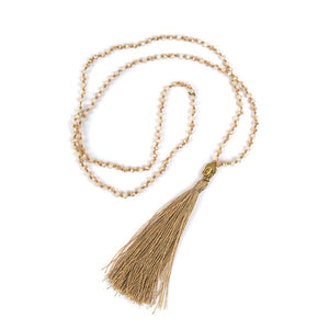 Buddha Necklace / Tassel Necklace - Free Shipping Throughout North America - Please allow 15-30 days