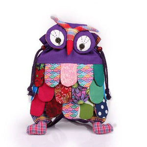 27cm So Cute!! Cartoon Owl Kid Backpack - Free Shipping to N.A.