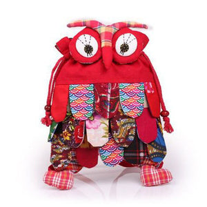 27cm So Cute!! Cartoon Owl Kid Backpack - Free Shipping to N.A.