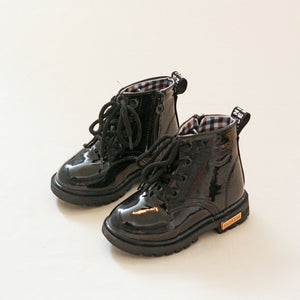 Candy Color patent leather boots - Free Shipping to N.A.