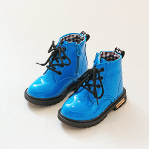 Candy Color patent leather boots - Free Shipping to N.A.