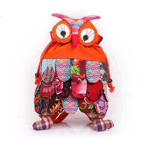 27cm So Cute!! Cartoon Owl Kid Backpack - Free Shipping to N.A.