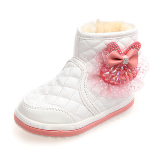 Winter Fashion girls snow boots comfy & warm - Free Shipping to N.A.