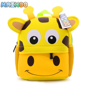 27cm Neoprene waterproof cartoon kids backpack - Free Shipping to N.A.