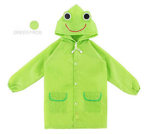 Kids Rain Coat Hooded Waterproof - Free Shipping to N.A.