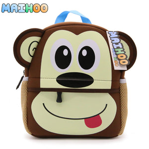 27cm Neoprene waterproof cartoon kids backpack - Free Shipping to N.A.