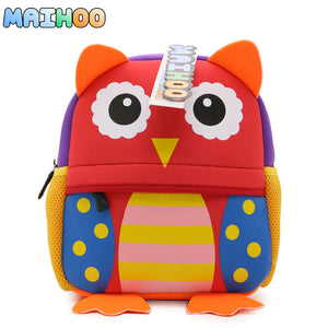 27cm Neoprene waterproof cartoon kids backpack - Free Shipping to N.A.