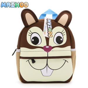 27cm Neoprene waterproof cartoon kids backpack - Free Shipping to N.A.