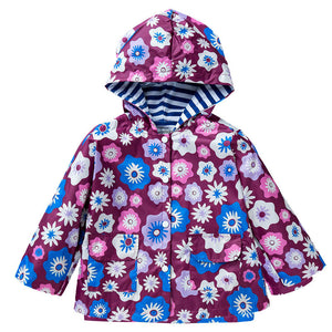 Kids Hooded WindProof Jackets Spring and Fall Outerwear - Free Shipping to N.A.