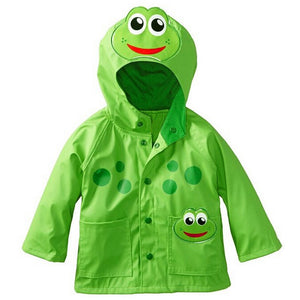 Children Outerwear Dinosaur Cartoon Rain Coat - Free Shipping to N.A.