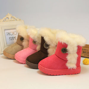 Thick Warm Winter Boots Suede - Free Shipping to N.A.