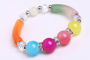 Fashion Candy-colored acrylic bracelet - Free Shipping to N.A.