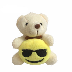 8cm Plush Teddy Bear Pendant Key Ring - Free Shipping