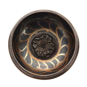 8cm-17.5cm Buddhism Tibetan Bowl Copper Singing Bowls Handmade Decorative-wall-dishes Home Decoration Yoga bowl