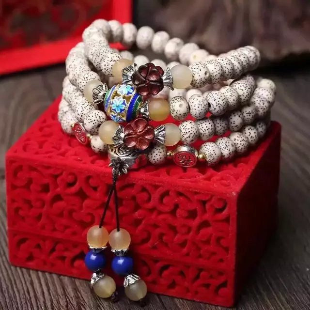 40cm Buddha bracelet or Necklace beads - Free Shipping to N.A.
