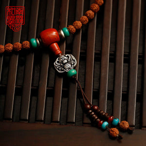 40cm x 108 rosary beads Tibetan benmingnian bracelet - Free Shipping to N.A.