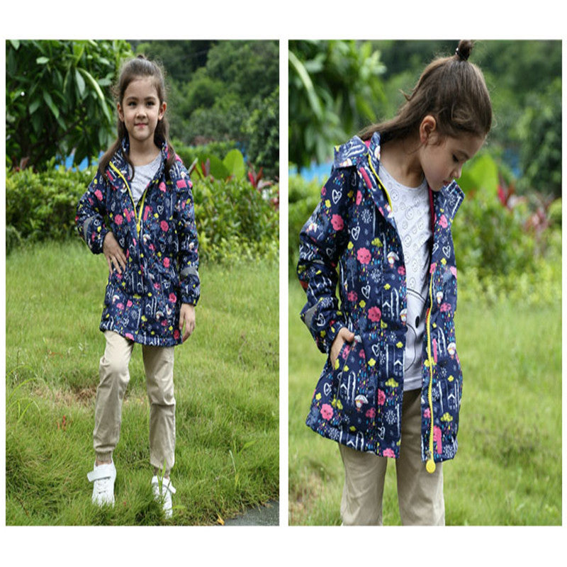 Baby Clothes Spring Autumn Jacket For Girl Windbreaker Children Clothing  Lace Cute Kid Girl Coat Toddler 2-8 year Outerwear 