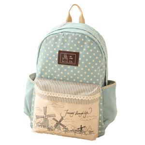 Fashion Canvas Backpack - Free Shipping to N.A.