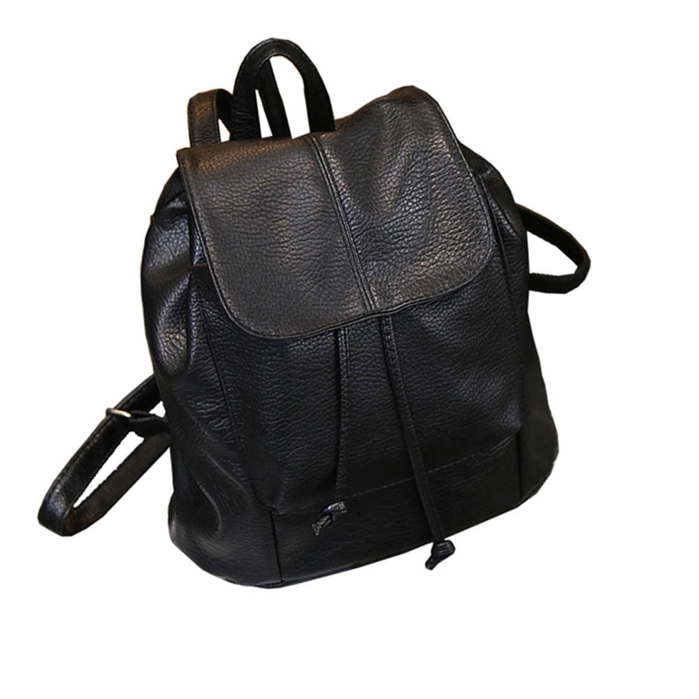 Preppy Style Book Backpack Leather Shoulder Bag - Free Shipping to N.A.