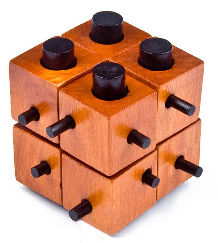 Puzzle Game Montessori Educational Magic Box Of 8 parts For Adult And Children - Free Shipping to N.A.