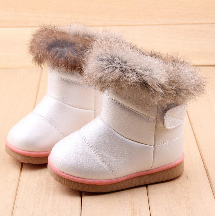 Winter Fashion girls snow boots comfy & warm - Free Shipping to N.A.